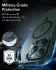 ESR Classic Pro iPhone 16 Pro Max Hoesje MagSafe + Tempered Glass Frosted Groen afbeelding 3