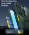 ESR Classic Pro iPhone 16 Pro Max Hoesje MagSafe + Tempered Glass Frosted Groen afbeelding 6