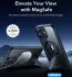 ESR Boost Flickstand Apple iPhone 16 Plus Hoesje MagSafe Transparant Zwart afbeelding 2