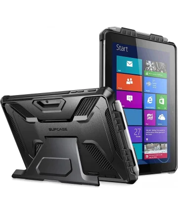 SUPCASE UB Pro Microsoft Surface Go Hoes Full Protect Kickstand Zwart Hoesjes