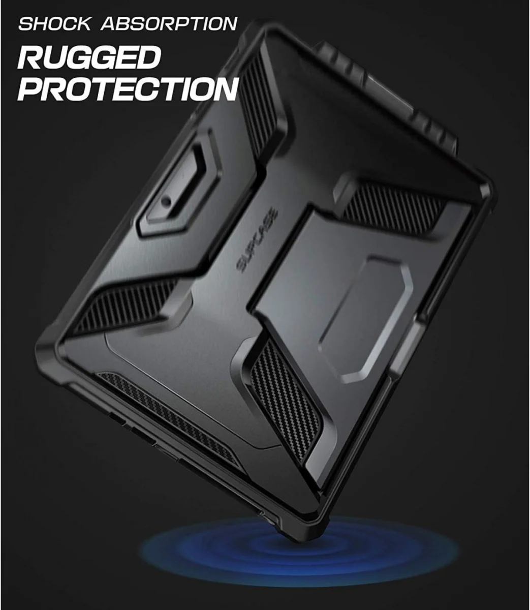SUPCASE UB Pro Microsoft Surface Go Hoes Full Protect Kickstand Zwart afbeelding 4