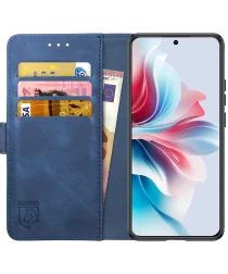 Rosso Element Oppo Reno 11 F Hoesje Book Case Wallet Blauw