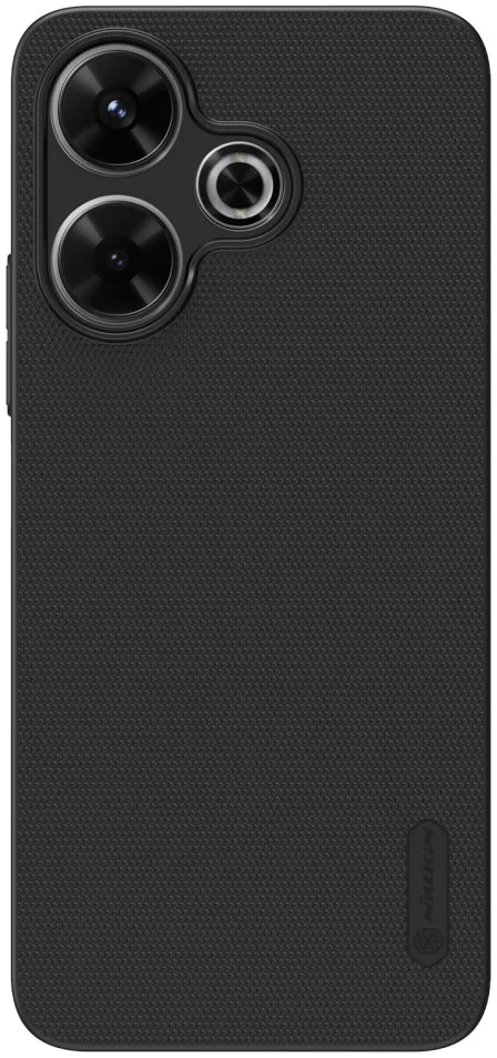 Nillkin Super Frosted Shield Xiaomi Redmi 13 4G / Poco M6 Hoesje Zwart afbeelding 1