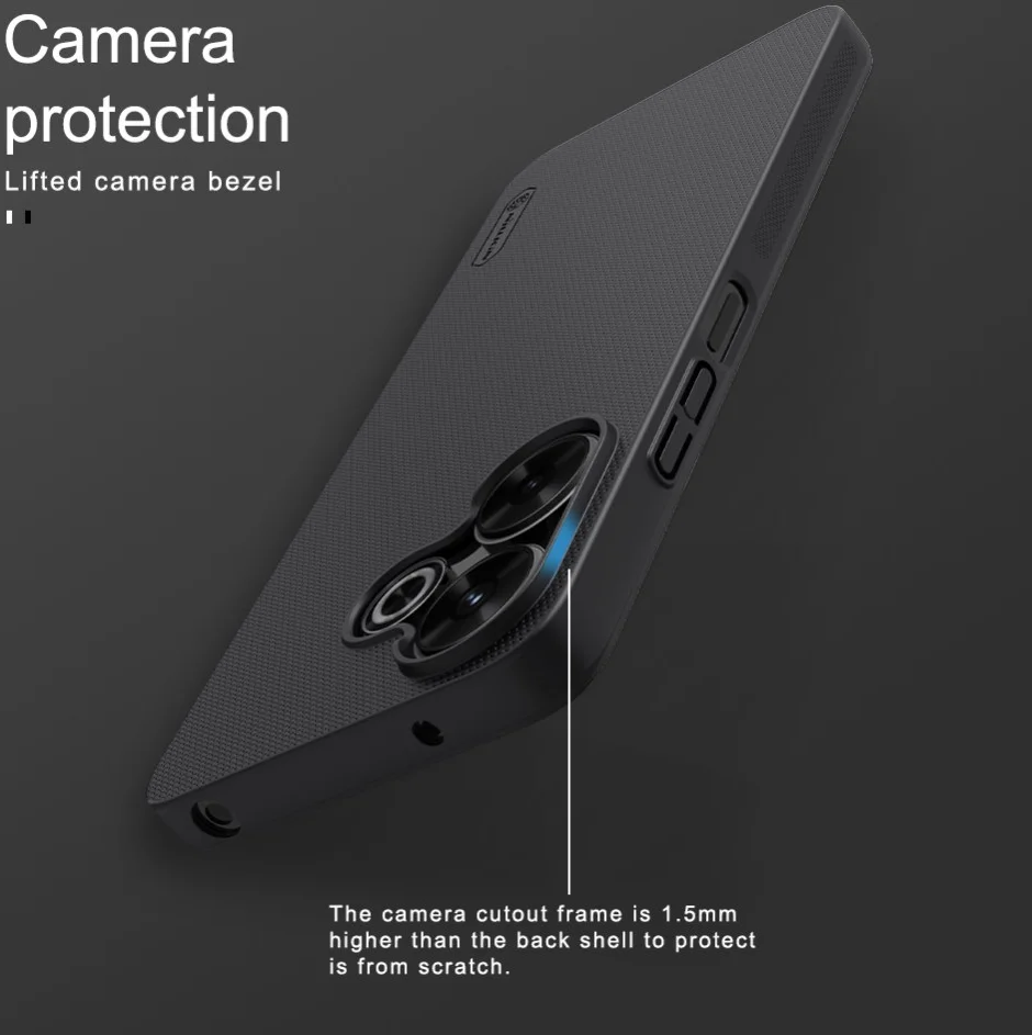 Nillkin Super Frosted Shield Xiaomi Redmi 13 4G / Poco M6 Hoesje Zwart afbeelding 6