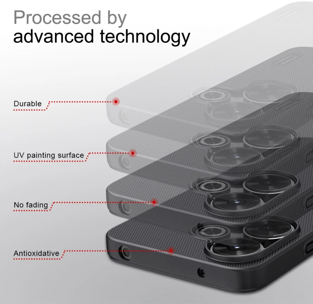 Nillkin Super Frosted Shield Xiaomi Redmi 13 4G / Poco M6 Hoesje Zwart afbeelding 7