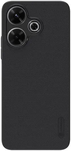 Nillkin Super Frosted Shield Xiaomi Redmi 13 4G / Poco M6 Hoesje Zwart afbeelding 1
