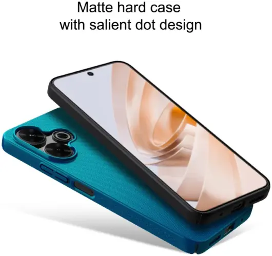 Nillkin Super Frosted Shield Xiaomi Redmi 13 4G / Poco M6 Hoesje Zwart afbeelding 3
