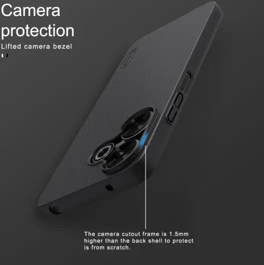 Nillkin Super Frosted Shield Xiaomi Redmi 13 4G / Poco M6 Hoesje Zwart afbeelding 6