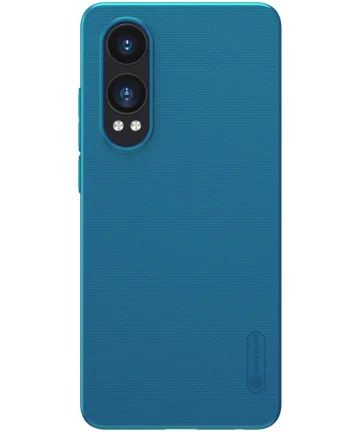 Nillkin Super Frosted Shield OnePlus Nord CE 4 Lite Hoesje Back Cover Blauw Hoesjes