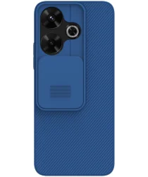 Nillkin CamShield Xiaomi Redmi 13 4G / Poco M6 Hoesje met Camera Slider Blauw