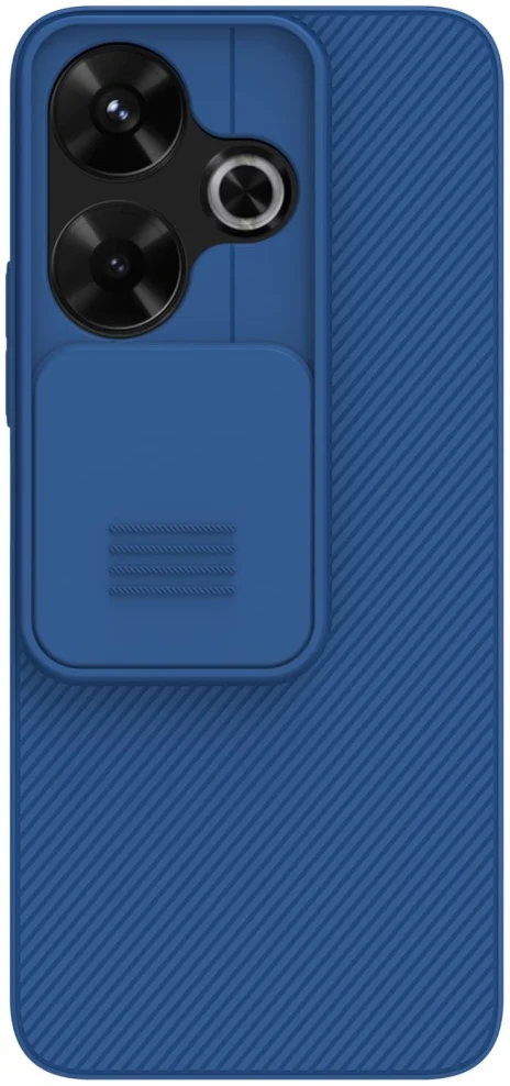 Nillkin CamShield Xiaomi Redmi 13 4G / Poco M6 Hoesje met Camera Slider Blauw afbeelding 1