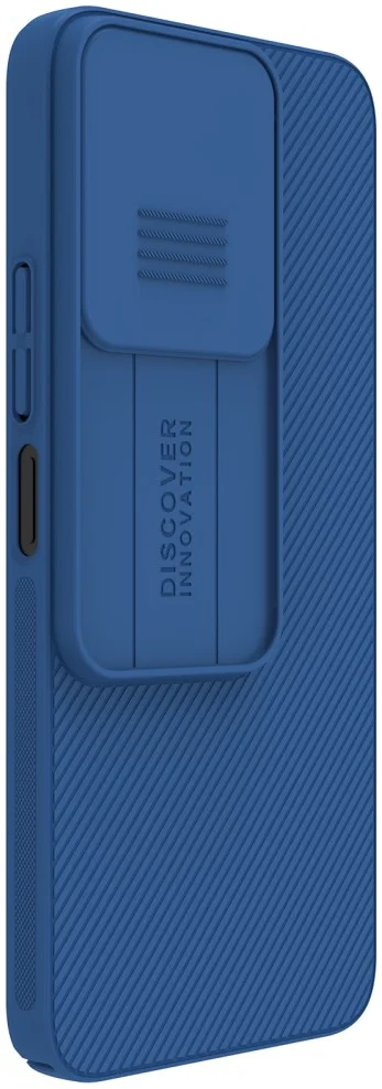Nillkin CamShield Xiaomi Redmi 13 4G / Poco M6 Hoesje met Camera Slider Blauw afbeelding 2