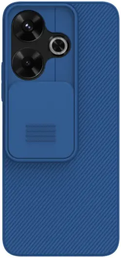 Nillkin CamShield Xiaomi Redmi 13 4G / Poco M6 Hoesje met Camera Slider Blauw afbeelding 1