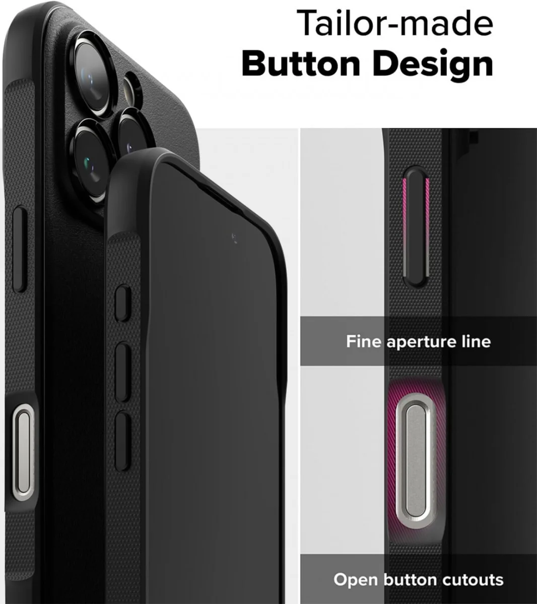 Ringke Onyx Magnetic Apple iPhone 16 Pro Max Hoesje MagSafe Zwart afbeelding 10