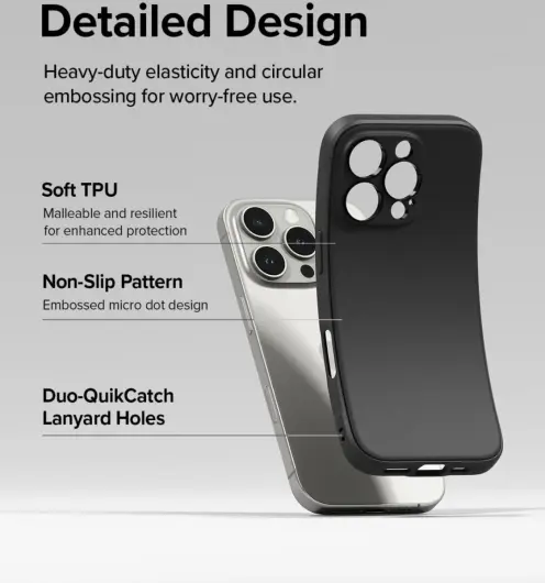 Ringke Onyx Magnetic Apple iPhone 16 Pro Max Hoesje MagSafe Zwart afbeelding 7