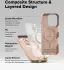 Ringke Silicone Apple iPhone 16 Pro Max Hoesje MagSafe Back Cover Roze afbeelding 9