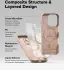Ringke Silicone Apple iPhone 16 Pro Hoesje MagSafe Back Cover Pink Sand afbeelding 8