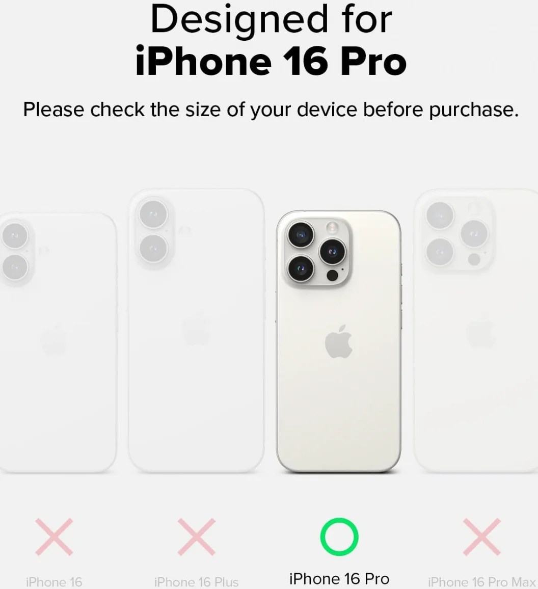 Ringke Silicone Apple iPhone 16 Pro Hoesje MagSafe Back Cover Groen afbeelding 3