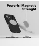 Ringke Onyx Magnetic iPhone 16 Plus Hoesje MagSafe Back Cover Zwart