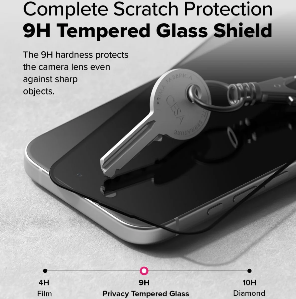 Ringke Easy Slide Privacy iPhone 16 Plus / 15 Plus Screen Protector Jig 2-Pack afbeelding 9