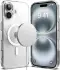 Ringke Fusion Magnetic iPhone 16 Hoesje MagSafe Back Cover Transparant afbeelding 2
