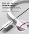 Ringke Fusion Magnetic iPhone 16 Hoesje MagSafe Back Cover Transparant afbeelding 10