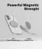 Ringke Fusion Magnetic iPhone 16 Hoesje MagSafe Back Cover Transparant afbeelding 5