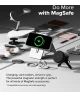 Ringke Fusion Magnetic iPhone 16 Hoesje MagSafe Back Cover Matte Transparant