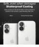 Ringke Full Cover Glass iPhone 16 / 16 Plus Camera Protector Glas (2-Pack)