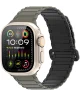 Dux Duxis - Apple Watch 1-9/SE/Ultra Bandje - 49MM/45MM/44MM/42MM - Zwart Groen