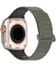 Dux Ducis - Apple Watch 1-10/SE/Ultra Bandje - 49/46/45/44/42MM - Zwart Groen