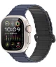 Dux Duxis - Apple Watch 1-9/SE/Ultra Bandje - 49MM/45MM/44MM/42MM - Zwart Blauw