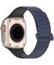 Dux Duxis - Apple Watch 1-9/SE/Ultra Bandje - 49MM/45MM/44MM/42MM - Zwart Blauw