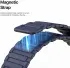Dux Ducis - Apple Watch 1-10/SE/Ultra Bandje - 49/46/45/44/42MM - Zwart Blauw afbeelding 3