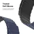 Dux Ducis - Apple Watch 1-10/SE/Ultra Bandje - 49/46/45/44/42MM - Zwart Blauw afbeelding 8