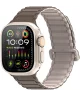 Dux Duxis - Apple Watch 1-9/SE/Ultra Bandje - 49MM/45MM/44MM/42MM - Bruin Grijs