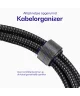 Buddi Flex Lightning naar 3.5mm Jack Aux Kabel 1 meter Zwart