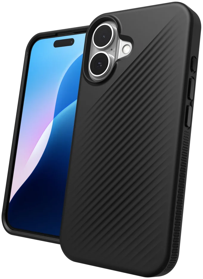 ZAGG Luxe Snap Apple iPhone 16 Hoesje MagSafe Back Cover Zwart afbeelding 5