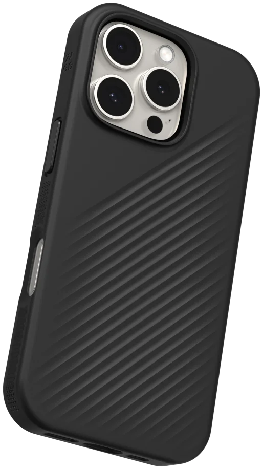 ZAGG Luxe Snap Apple iPhone 16 Pro Hoesje MagSafe Back Cover Zwart afbeelding 7
