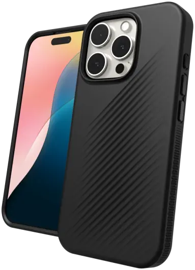 ZAGG Luxe Snap Apple iPhone 16 Pro Hoesje MagSafe Back Cover Zwart afbeelding 6