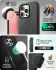 ZAGG Luxe Snap Apple iPhone 16 Pro Hoesje MagSafe Back Cover Zwart afbeelding 4