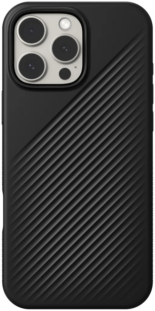 ZAGG Luxe Snap iPhone 16 Pro Max Hoesje MagSafe Back Cover Zwart afbeelding 2