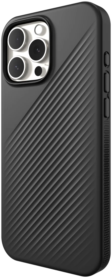 ZAGG Luxe Snap iPhone 16 Pro Max Hoesje MagSafe Back Cover Zwart afbeelding 8