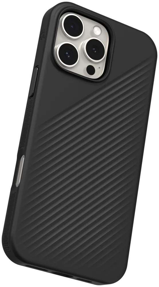 ZAGG Luxe Snap iPhone 16 Pro Max Hoesje MagSafe Back Cover Zwart afbeelding 7