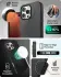 ZAGG Luxe Snap iPhone 16 Pro Max Hoesje MagSafe Back Cover Zwart afbeelding 4