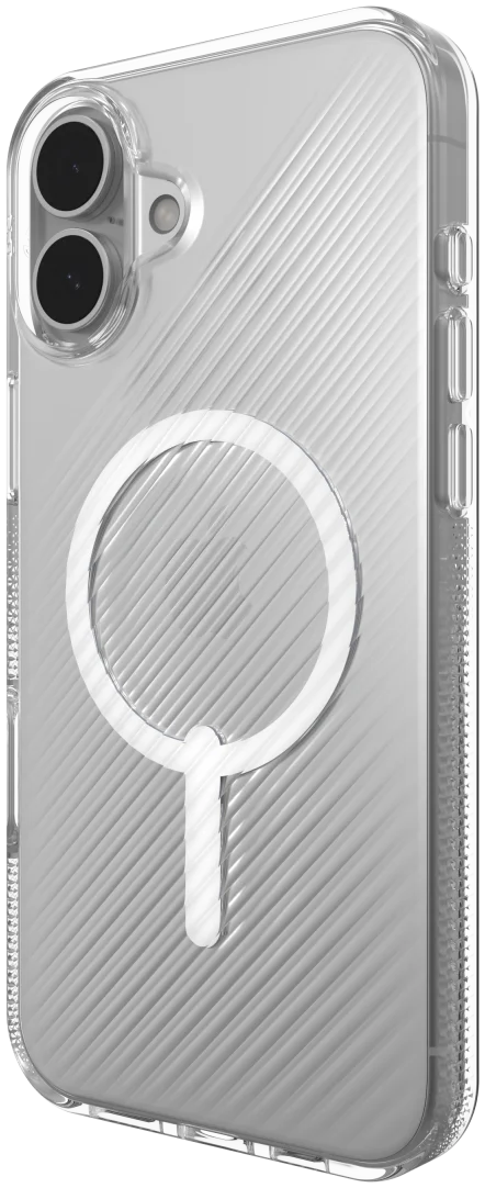 ZAGG Luxe Snap Apple iPhone 16 Plus Hoesje MagSafe Back Cover Transparant afbeelding 5