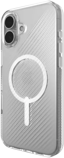 ZAGG Luxe Snap Apple iPhone 16 Plus Hoesje MagSafe Back Cover Transparant afbeelding 5