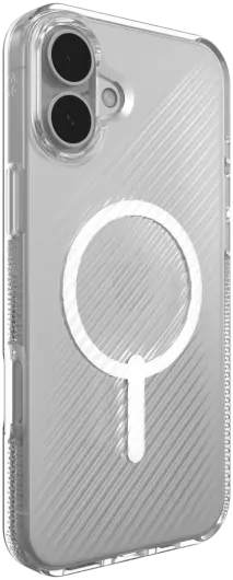 ZAGG Luxe Snap Apple iPhone 16 Plus Hoesje MagSafe Back Cover Transparant afbeelding 6