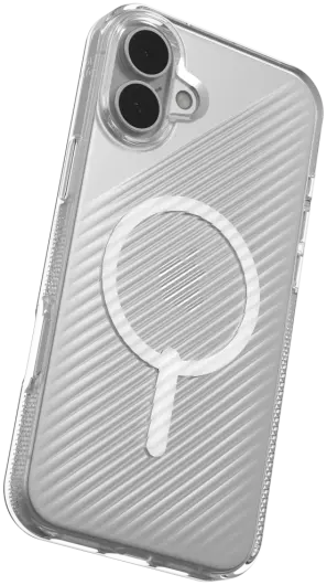 ZAGG Luxe Snap Apple iPhone 16 Plus Hoesje MagSafe Back Cover Transparant afbeelding 3