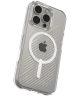 ZAGG Luxe Snap Apple iPhone 16 Pro Hoesje MagSafe Back Cover Transparant